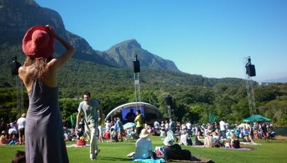 El Jardín Botánico de Kirstenbosch es Patrimonio de la Humanidad.