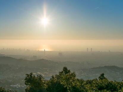 Contaminación en Barcelona.