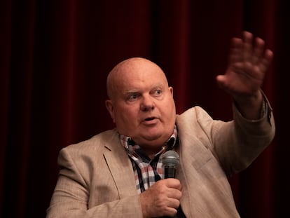 El director británico Declan Donnellan, durante la presentación de la obra 'La vida es sueño' en Sevilla hace 10 días.