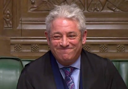 John Bercow en el Parlamento esta semana. 