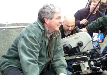 Harold Ramis, en el rodaje de 'Otra terapia peligrosa. ¡Recaída total!'.