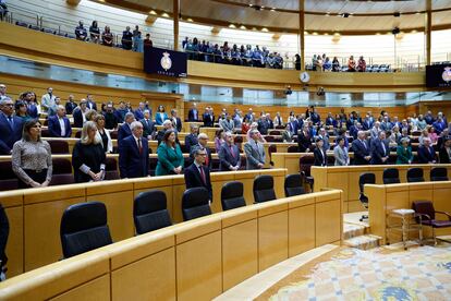 Minuto de silencio este jueves en el Senado en memoria de las mujeres víctimas de violencia de género asesinadas desde el último pleno.