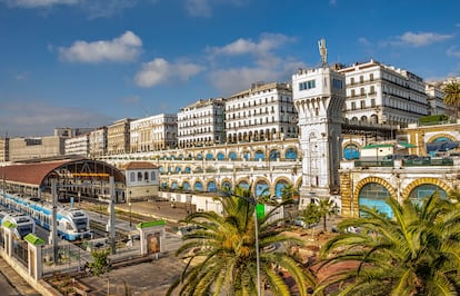 La ciudad de Argel, capital de Argelia.