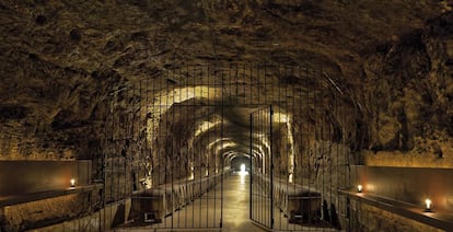 Calado del siglo XIX de la bodega Roda.