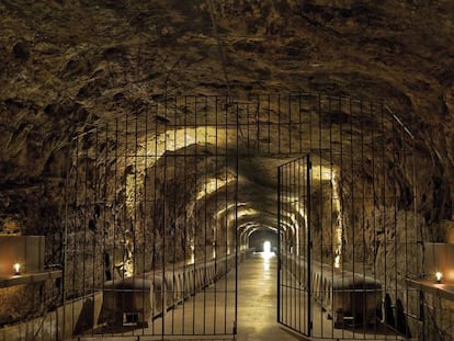 Calado del siglo XIX de la bodega Roda.