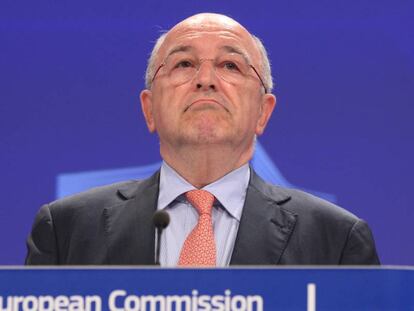 El expresidente de la Comisión Europea, Joaquín Almunia.