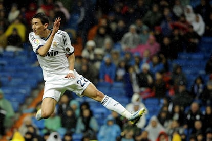 El extremo argentino Ángel Di María (25 años), del Real Madrid, llegó al fútbol español en junio del 2010 tras abandonar el Benfica.