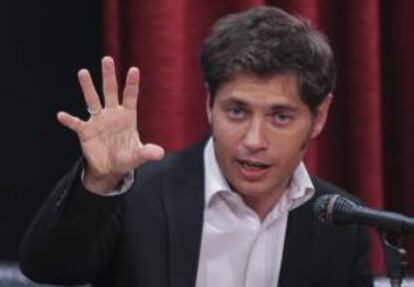 Imagen del ministro argentino de Economía, Axel Kicillof. EFE/Archivo