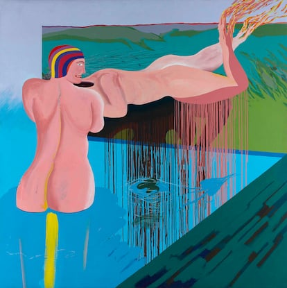 'Los borrachos' (1978-1979), de Carlos Alcolea. Colección Museo Helga de Alvear, Cáceres.