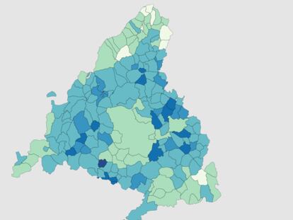 La Comunidad de Madrid: cada vez más periférica, dispersa y con más coches