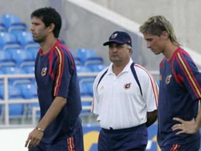 Valerón, Iñaki Sáez y Fernando Torres.