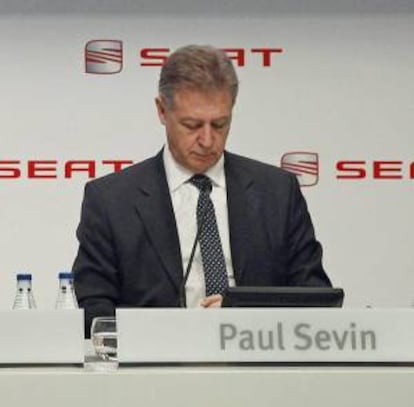 Este cargo lo asumía desde el pasado mes de mayo el vicepresidente de Comercial y Marketing de Seat, Paul Sevin (en la imagen), tras la marcha de Vicente Adrián, que dejó la compañía para emprender nuevos proyectos profesionales. EFE/Archivo