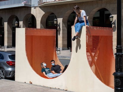 Arch-Play, de Silvia Bachetti y Agnese Casadio, en el festival Concéntrico 06 (Logroño). |