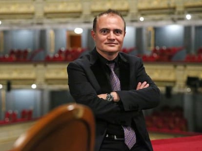 Joan Matabosch, fotografiado en el Teatro Real.