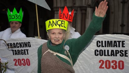 La diseñadora Vivienne Westwood