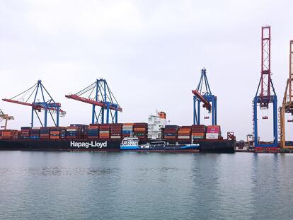 Puerto de Valencia muelle norte