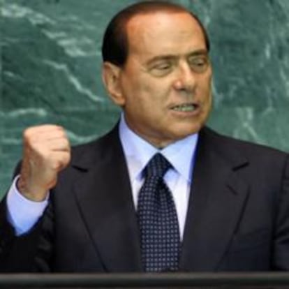 El primer ministro italiano Silvio Berlusconi