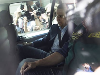 Eduardo Zaplana fue detenido en mayo de 2018.