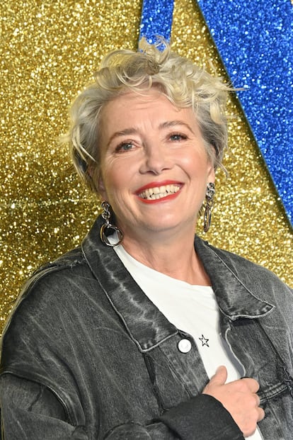 Emma Thompson at the premiere of the musical 'Matilda' in London on November 21, 2022.