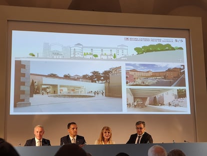 Presentación del proyecto del Museo Thyssen de Sant Feliu de Guíxols.
