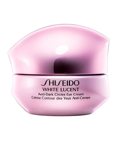 Shiseido ha creado 'White lucent', una crema que aporta luminosidad incluso a las miradas con más ojeras. (44 euros).