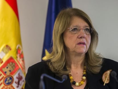 La presidenta de la Comisi&oacute;n Nacional del Mercado de Valores (CNMV), Elvira Rodr&iacute;guez. 