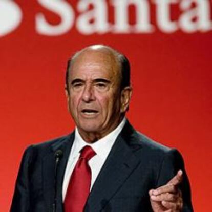 Emilio Botín, presidente del Grupo Santander