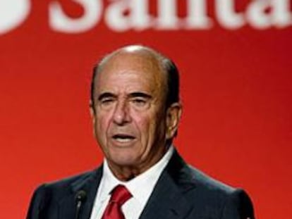 Emilio Botín, presidente del Grupo Santander
