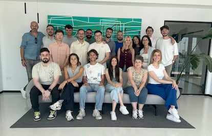 Miembros del equipo de Trak, en una imagen cedida.