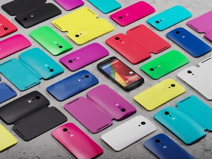 Estas son las 100 posibles combinaciones de colores que tendrá el Motorola Moto G 2015
