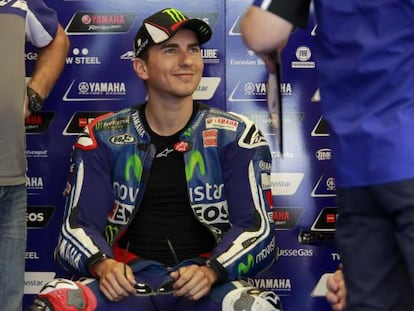 Lorenzo, en Indianapolis este viernes.