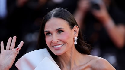 Demi Moore at Cannes.