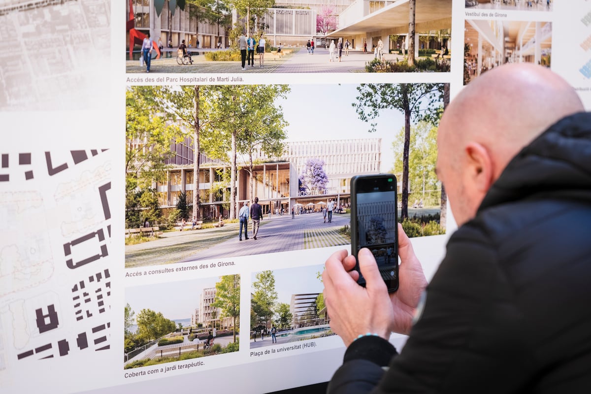 El futuro hospital Trueta tendrá una rambla, plazas y estará conectado con Girona y Salt