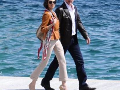 Boris Becker y su esposa Lilly Kerssenberg, en Cannes