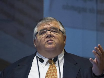 Agustín Carstens, este miércoles.