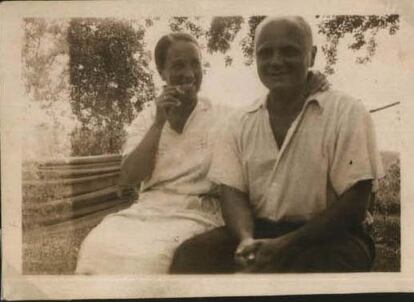 Leo Fleischman y Ernestina González alrededor de 1935.

