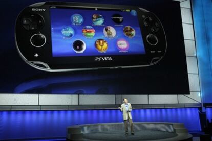 Presentación de la nueva consola portátil de Sony PS Vita.