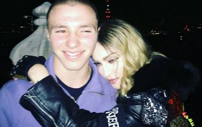 Rocco y Madonna, en Londres.