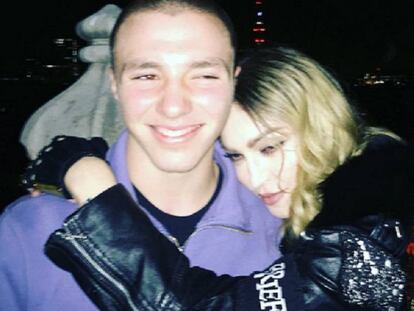 Rocco y Madonna, en Londres.