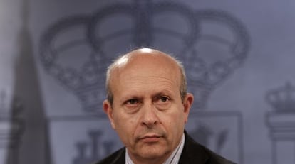 Jos&eacute; Ignacio Wert, ministro de Educaci&oacute;n y Cultura.