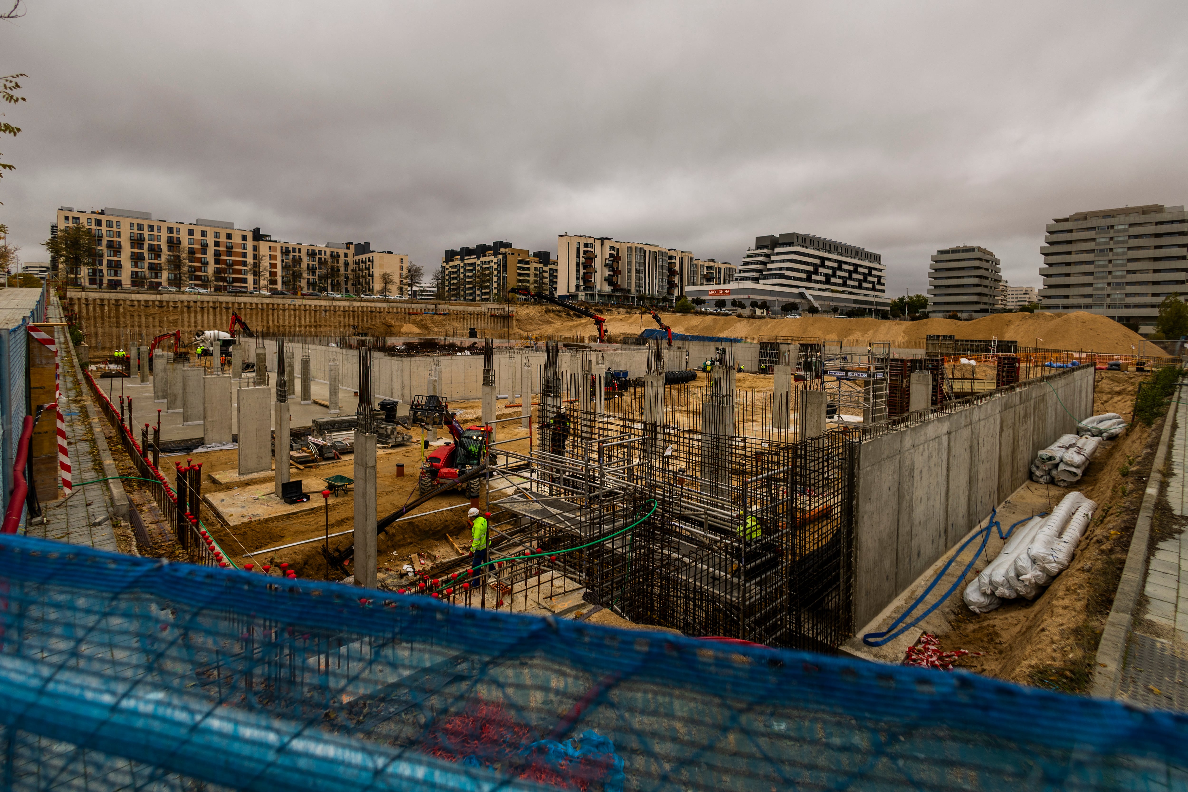  Construcción de vivienda en Valdebebas (Madrid). 