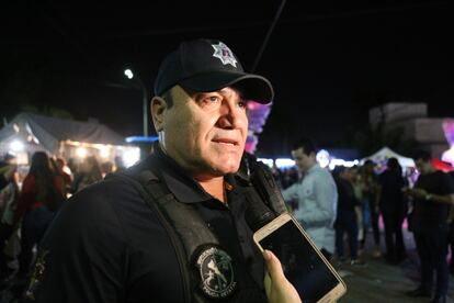 Joel Ernesto Soto, director de la policía estatal de Sinaloa