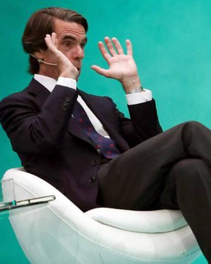 José María Aznar, esta semana.
