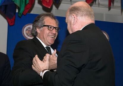 Incoming OAS secretary general Luis Almagro on Wednesday.