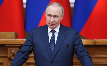 Vladimir Putin, presidente ruso.