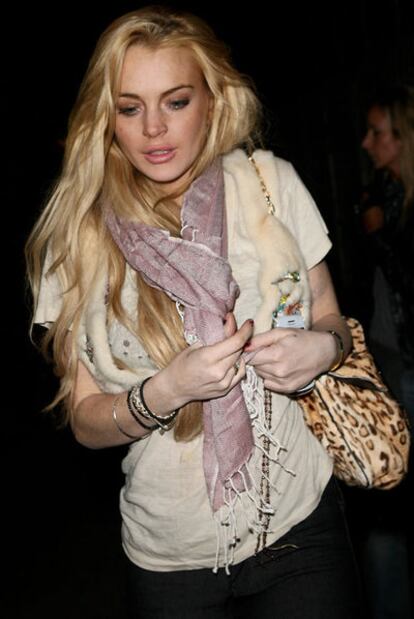 Lindsay Lohan, en una imagen del 31 de enero de 2011