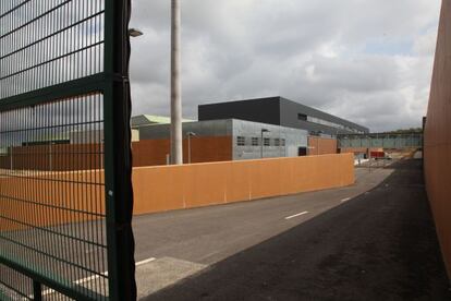 Entrada de la nueva cárcel de Tarragona, situada en El Catllar.