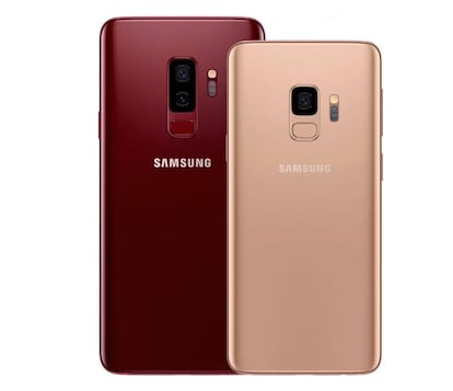 Samsung Galaxy S9+ y Samsung Galaxy S9 en los dos nuevos colores