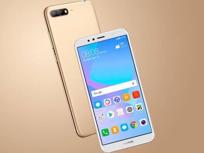 Nuevo Huawei Y6 de 2018, el popular móvil ahora tiene pantalla 18:9
