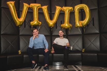 Artem Iaomanov y Alexander Emeshev, cofundadores de Vivid